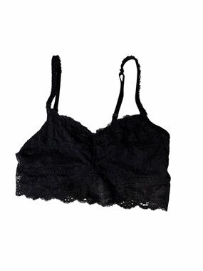 Black Lace Bralette Size Medium